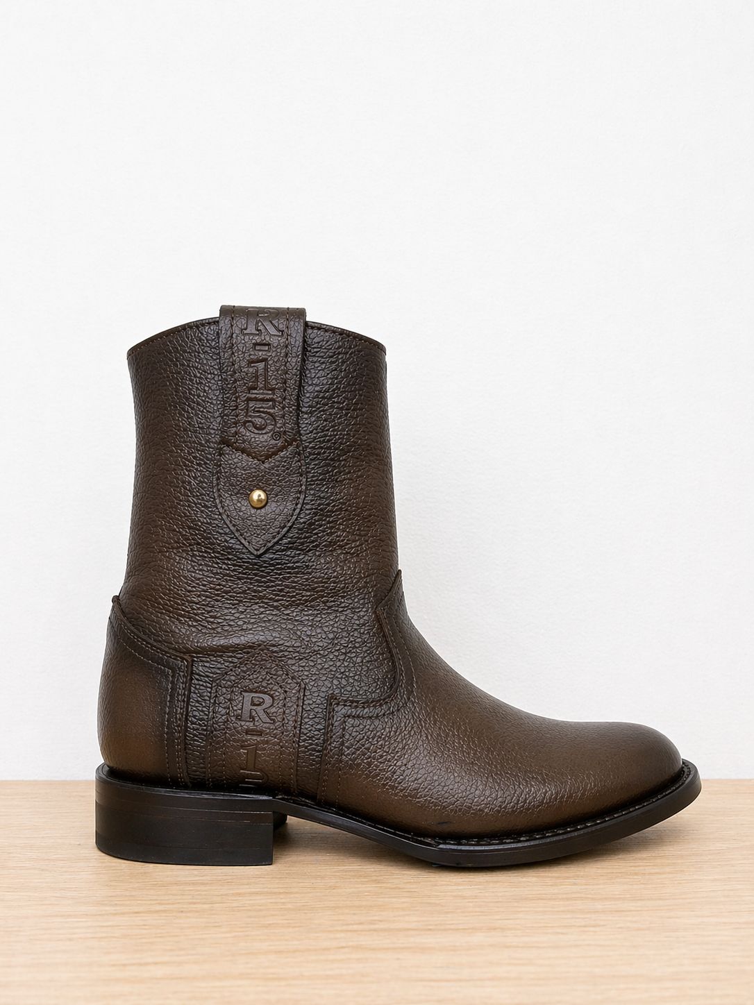 Botas Oval Venado - Café sombreado