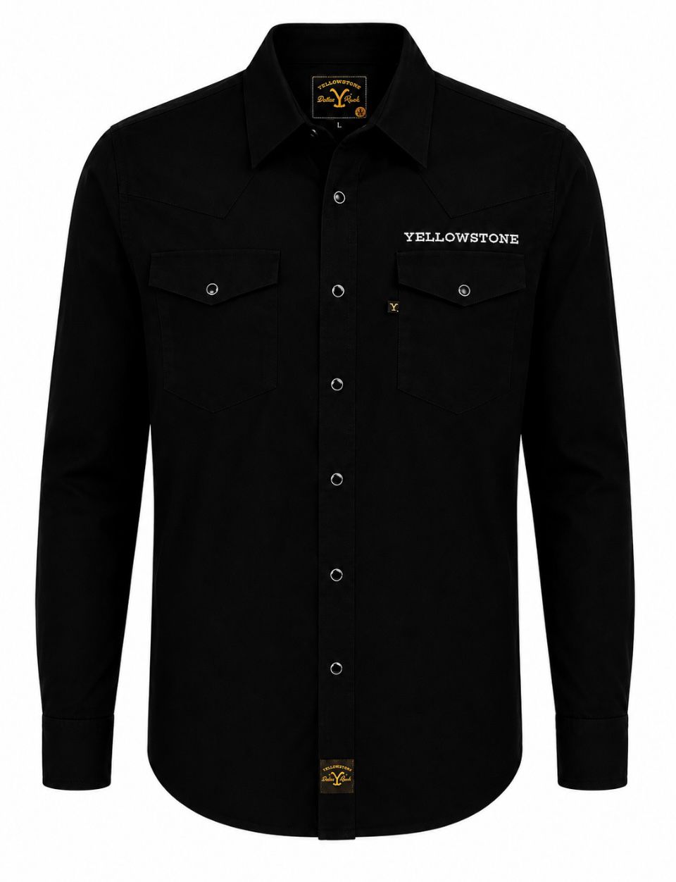 Camisa  -Y25SCY015  Negra