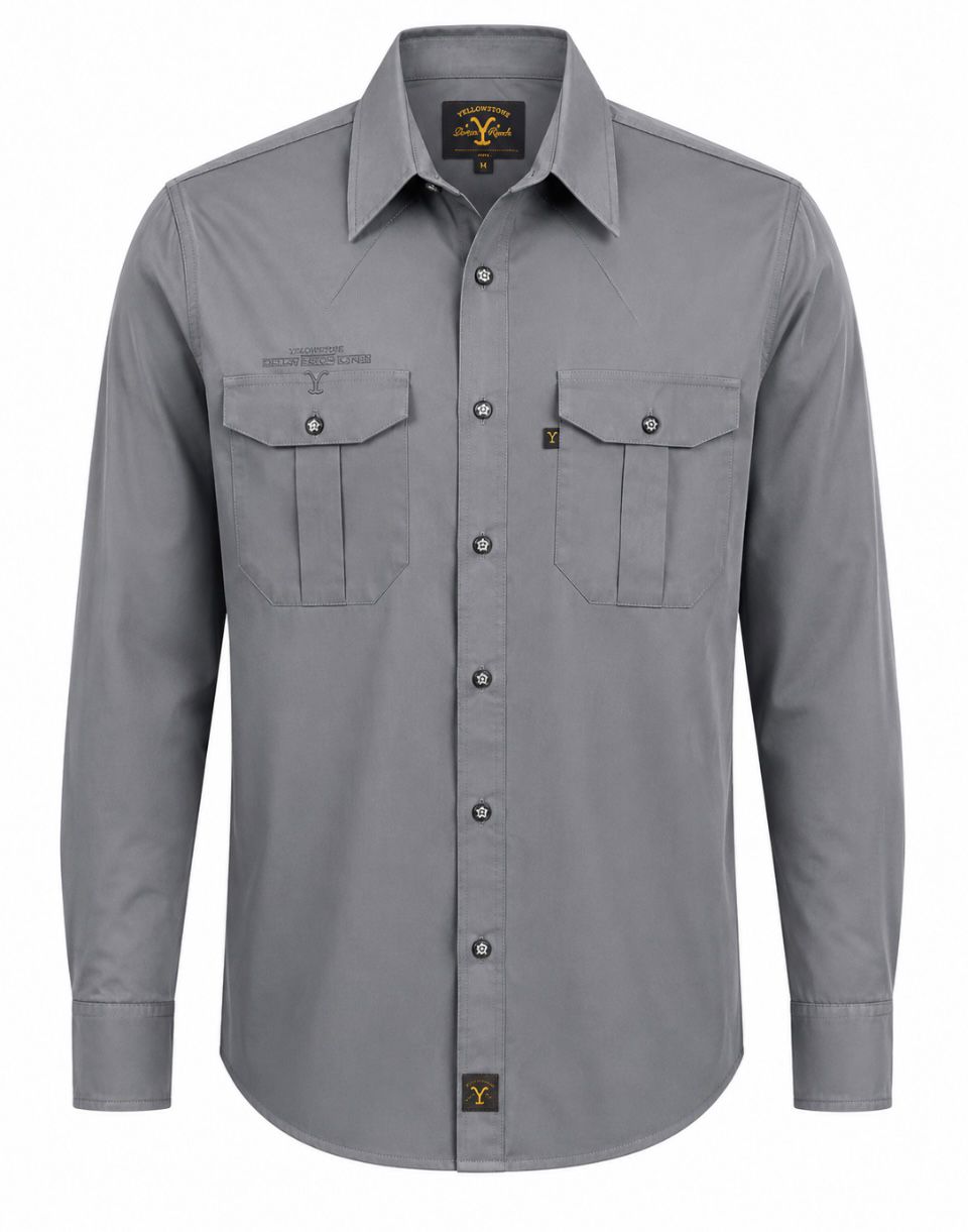 Camisa Caballero - Y24SCY004 - Gris
