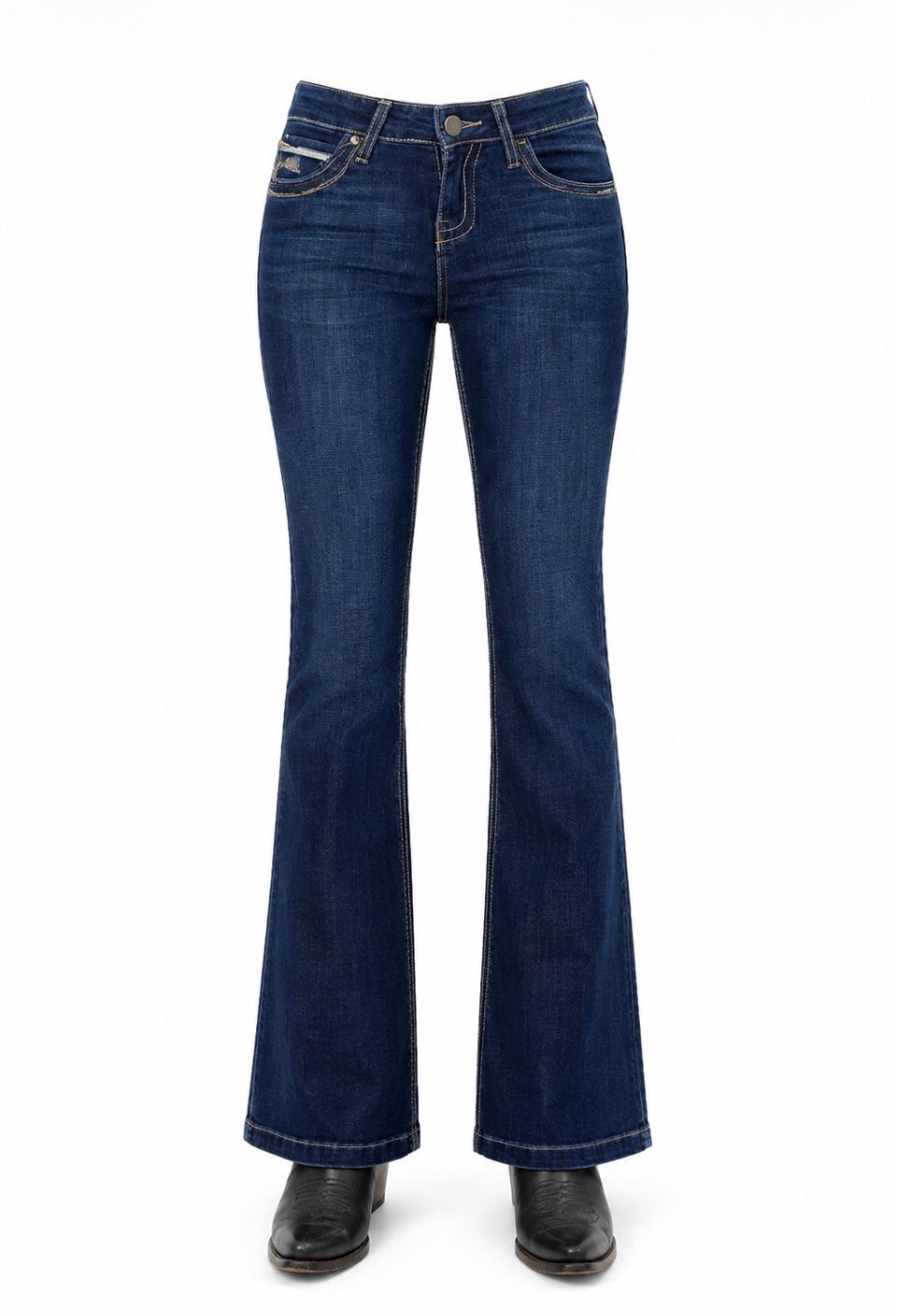 Pantalón Mezclilla Dama Y25JDY002 - Dark Stone