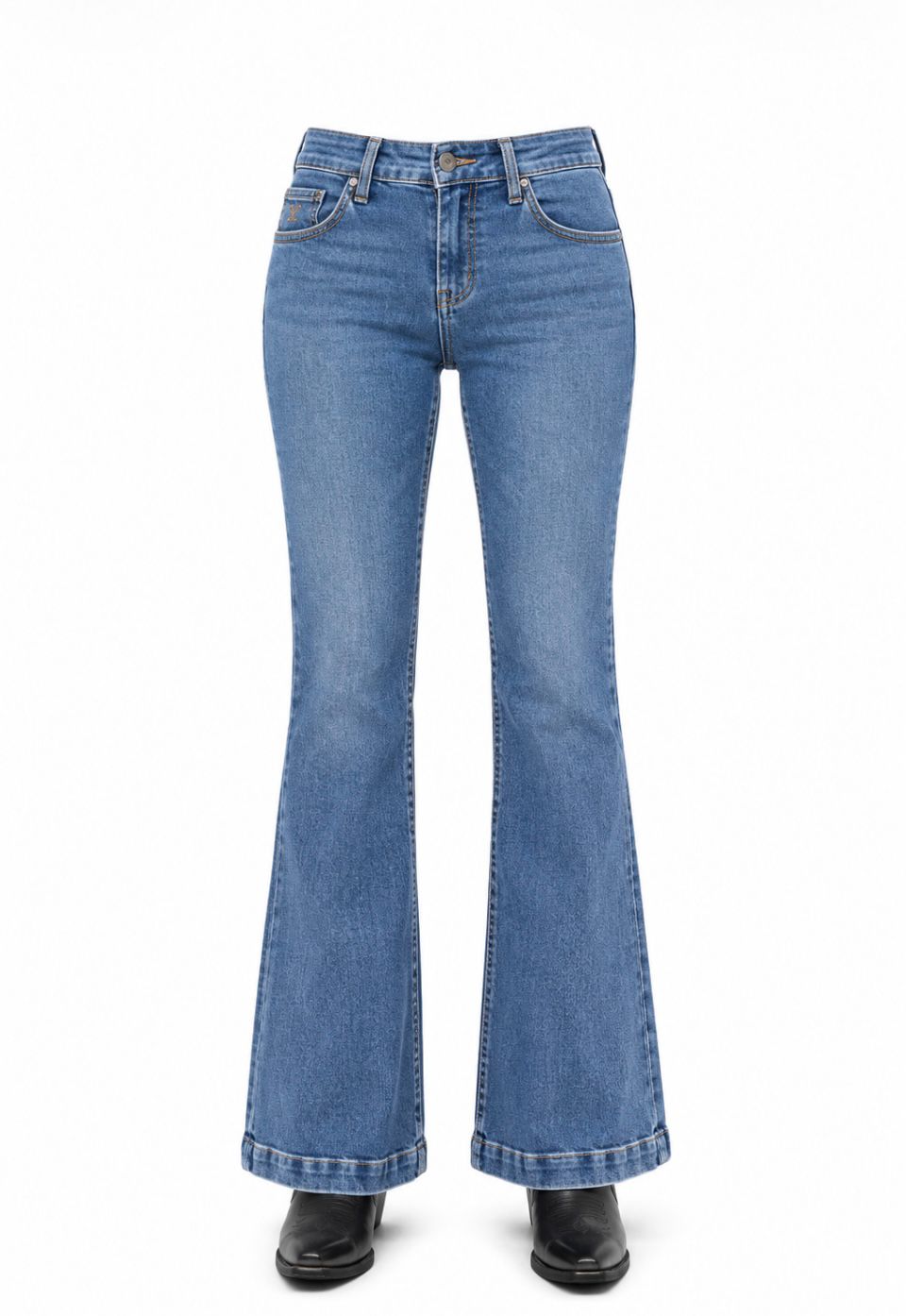 Pantalón Mezclilla Dama Y24JDB010 - Light Acid