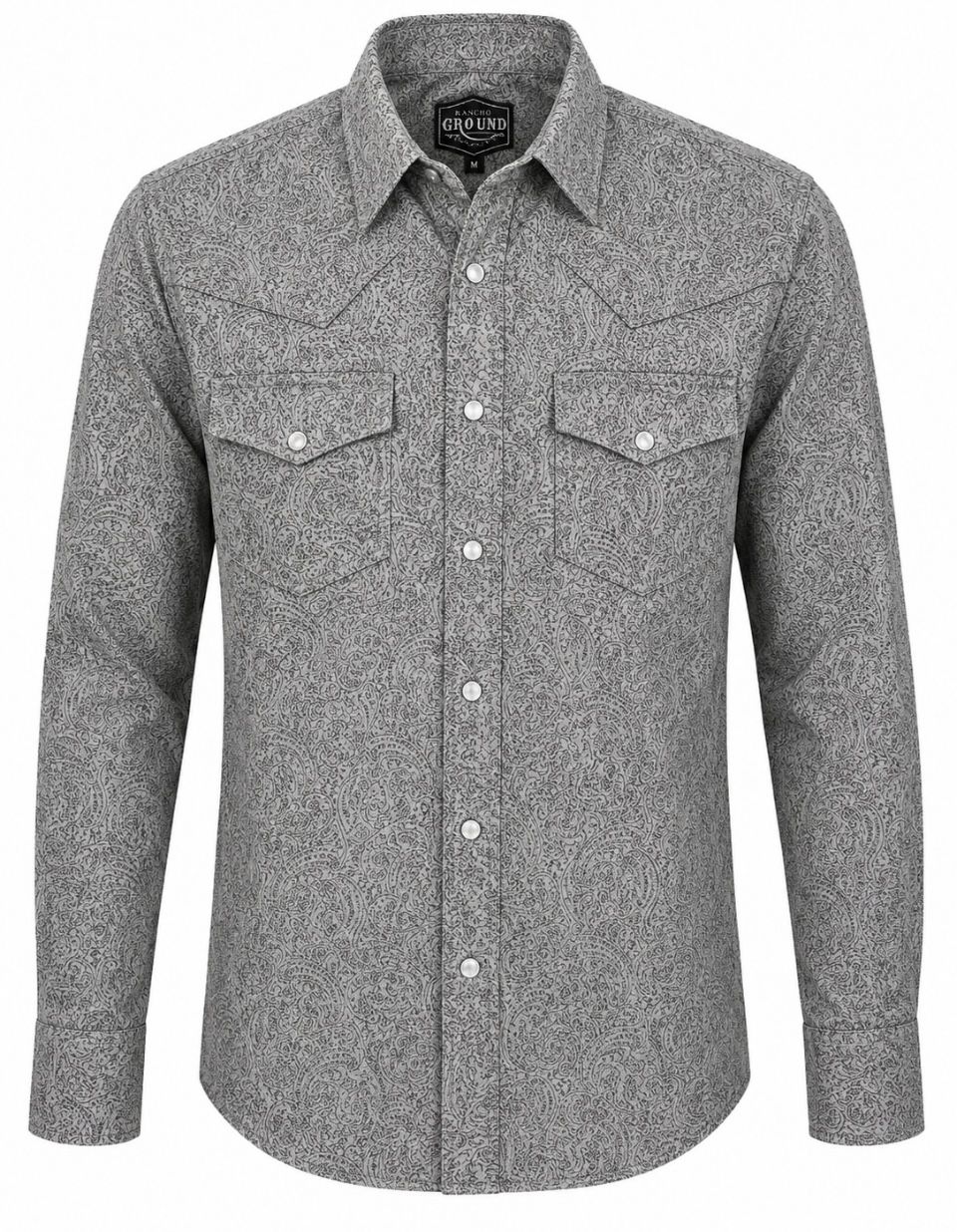 Camisa Caballero Premium -C11 Gris Claro