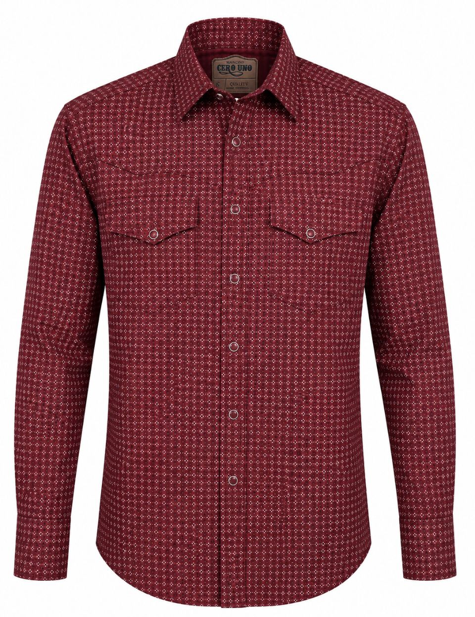 Camisa Caballero Rodeo -C127 Vino