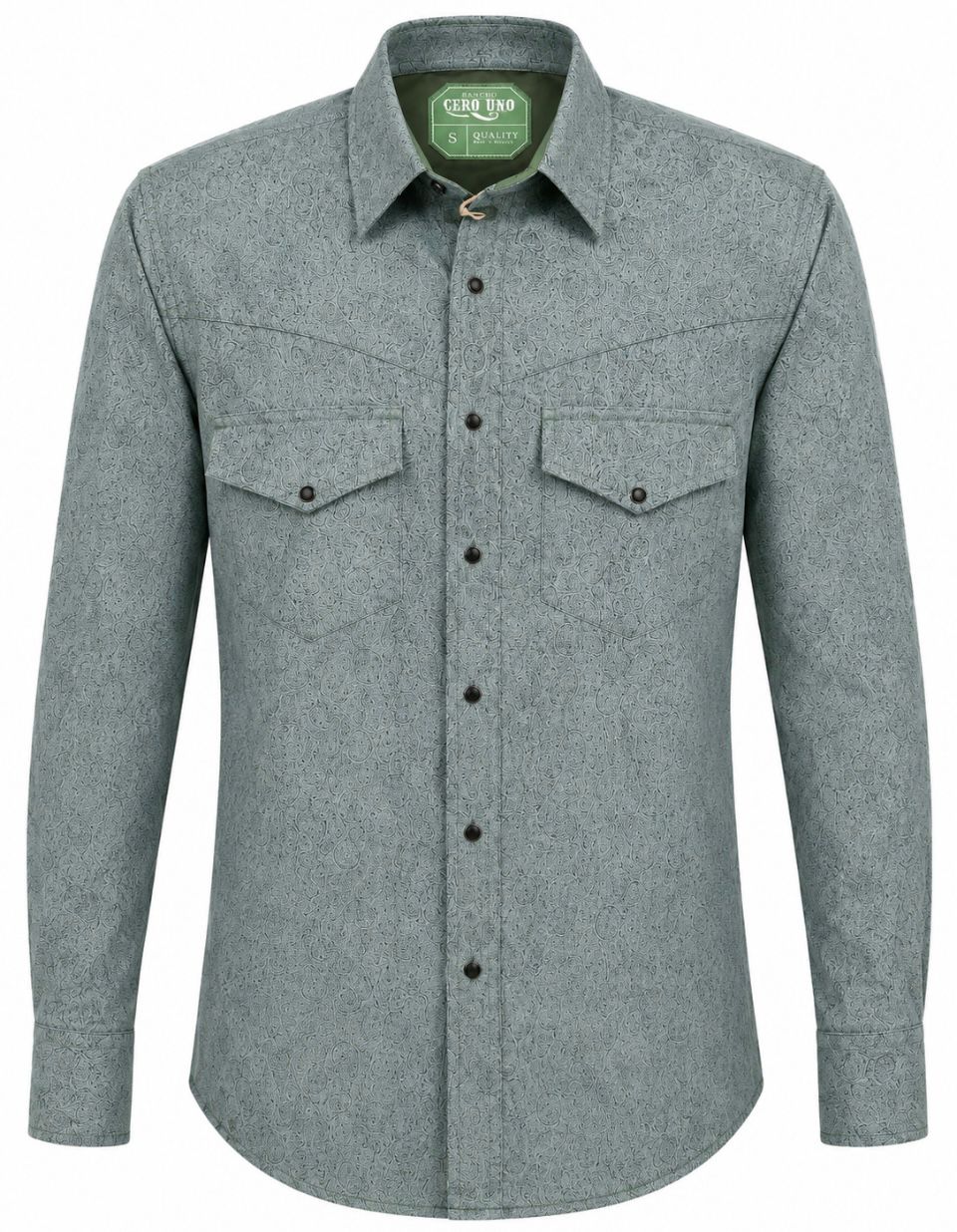 Camisa Caballero Rodeo -C12 Verde