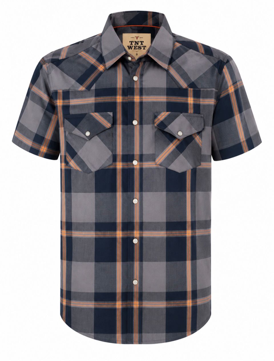 Camisa Caballero -CMC029 Gris/Nar
