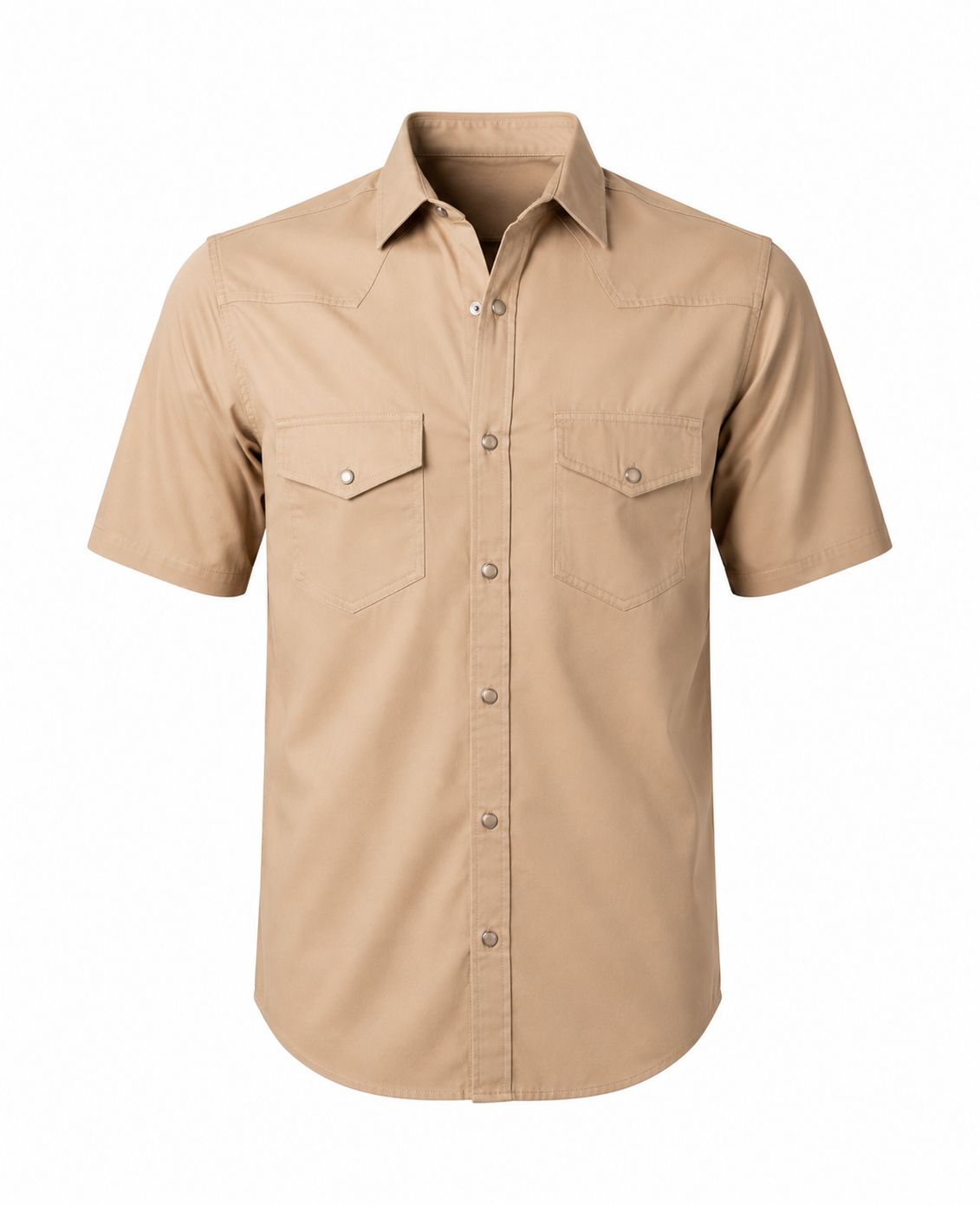 Camisa Caballero Basic -C67 Caqui
