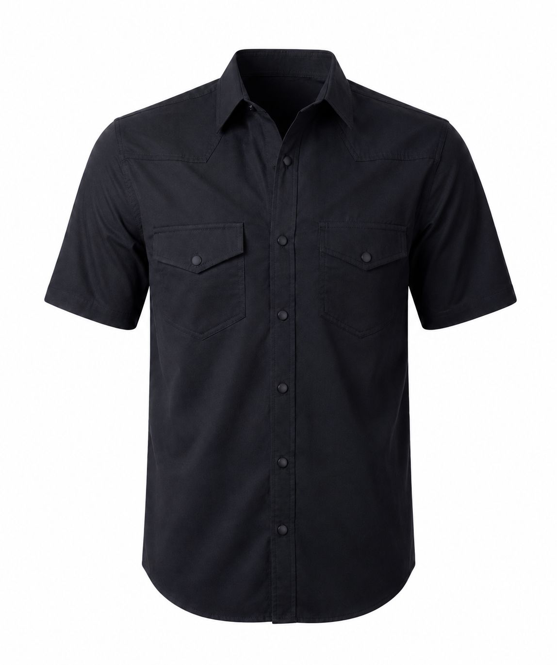 Camisa Caballero Basic -C66 Negro