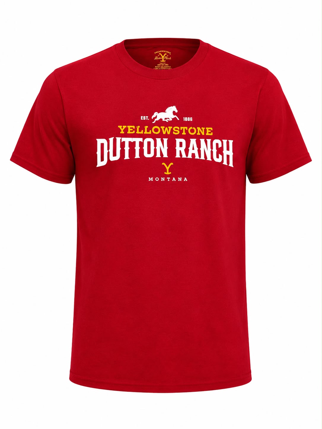 Playera Caballero -Y026Roj